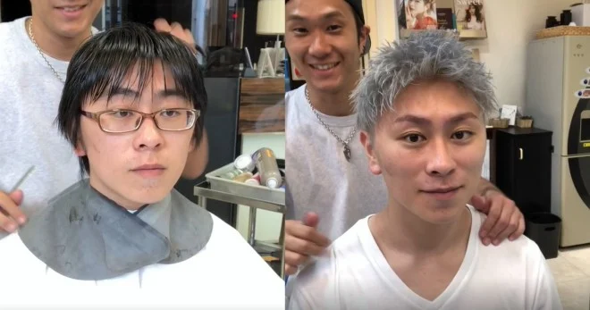 美容室ビフォーアフター